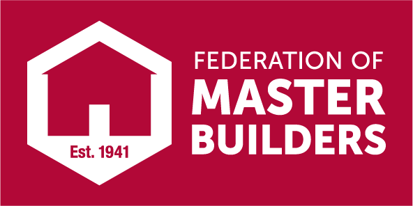 federation of master builders large logo